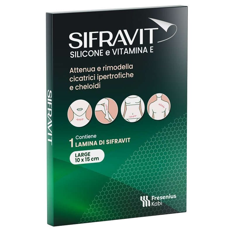 Sifravit - Placca silicone 15x10 cm 1 pezzo