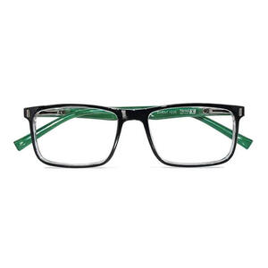 Twins - Occhiale da lettura premontato platinum giove nero +2,00