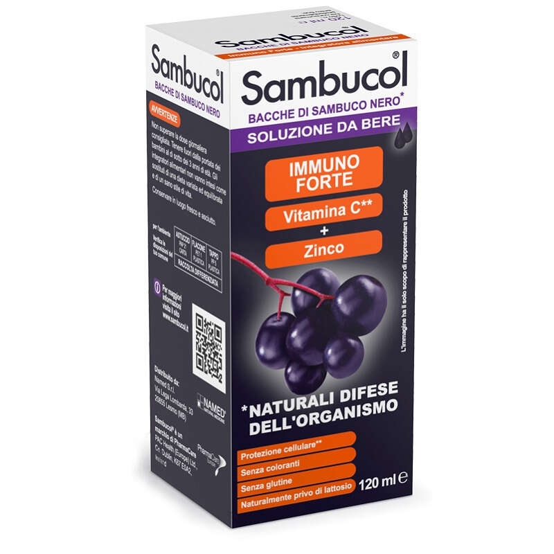 Named - Sambucol liquido da bere 120 ml