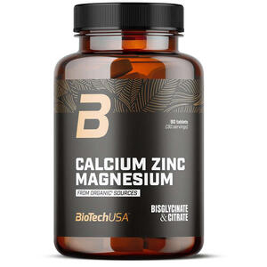 Biotechusa - Calcium zinc magnesium 90 compresse