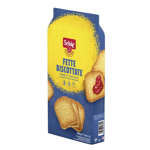 Schar - Fette biscottate 3 porzioni da 86,7 g