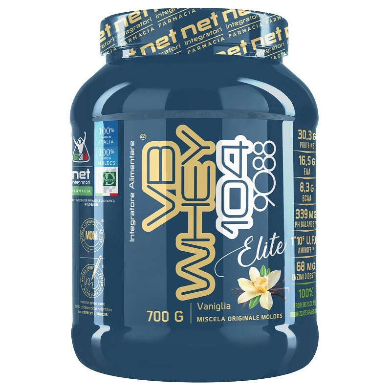 Net integratori - Vb whey 104 9088 elite vaniglia 700 g