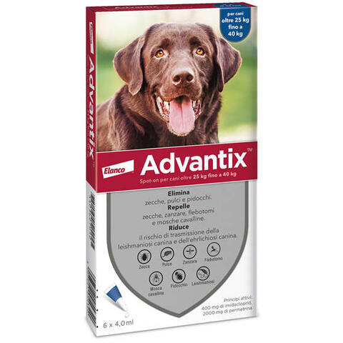 Elanco - ADVANTIX SPOT ON*6PIP 25-40KG
