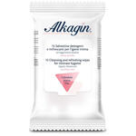Alkagin salviettine detergenti e rinfrescanti per l'igiene intima ph leggermente alcalino senza alcool 15 pezzi calendula malva e tilia