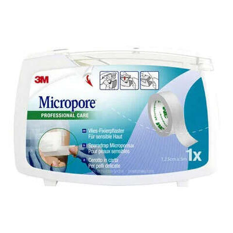 Micropore - Cerotto in carta  surgical tape m5x1,25mm refill