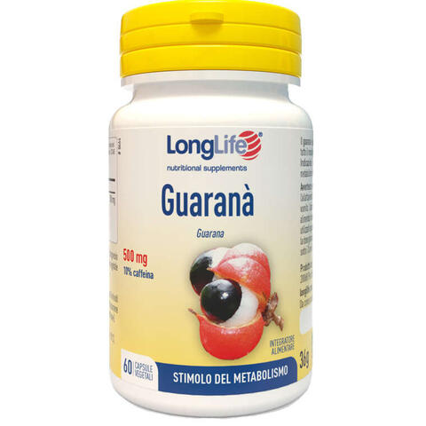 Longlife - Guarana' 60 capsule vegetali