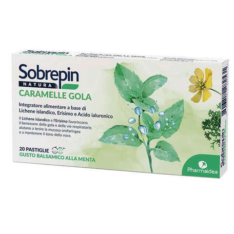 Sobrepin natura caramelle gola - 20 pastiglie