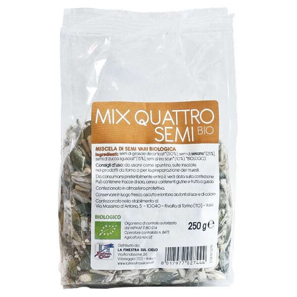 La finestra sul cielo - Mix 4 semi bio 250 g