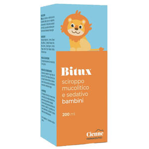Bitux - Sciroppo mucolitico e sedativo bambini 200 ml