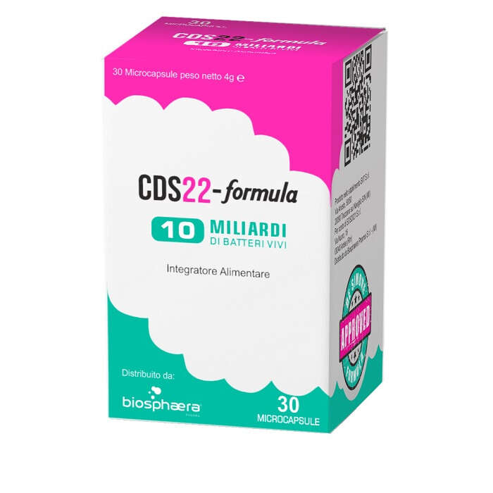10 miliardi di batteri vivi - Cds22 formula 10 miliardi 30 microcapsule