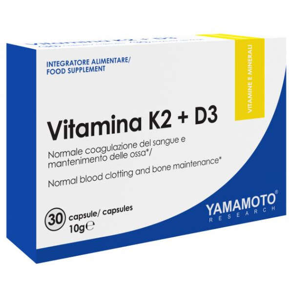 Yamamoto research - Vitamina k2+d3 30 capsule