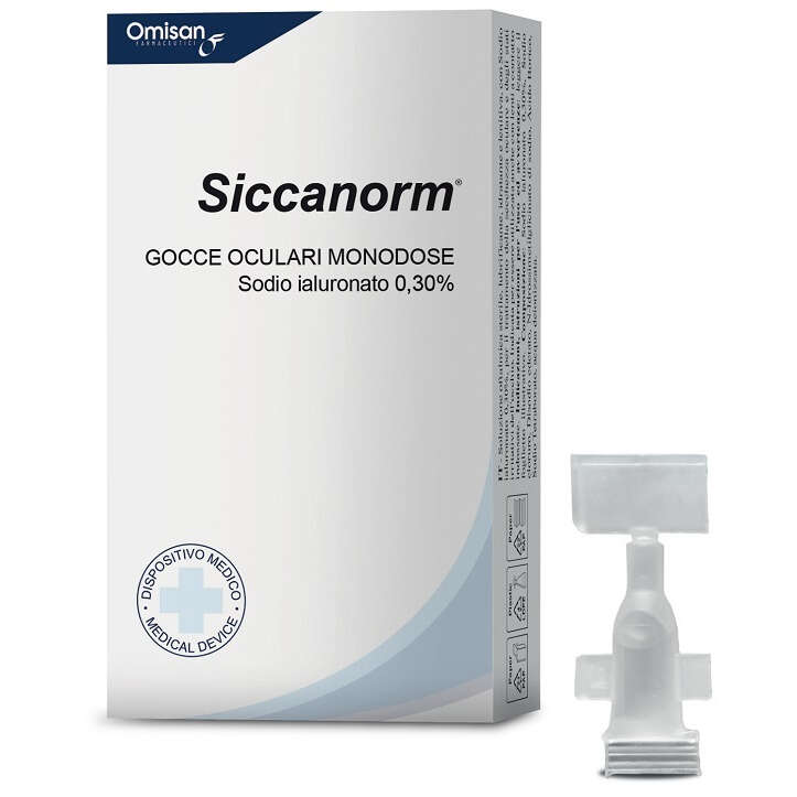 Siccanorm - Gocce oculari 20 flaconcini monodose 0,33 ml