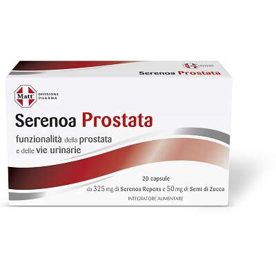 Matt pharma serenoa prostata - Matt divisione pharma serenoa prostata 20 capsule