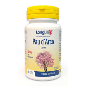 Longlife - Pau d'arco 60 capsule vegetali