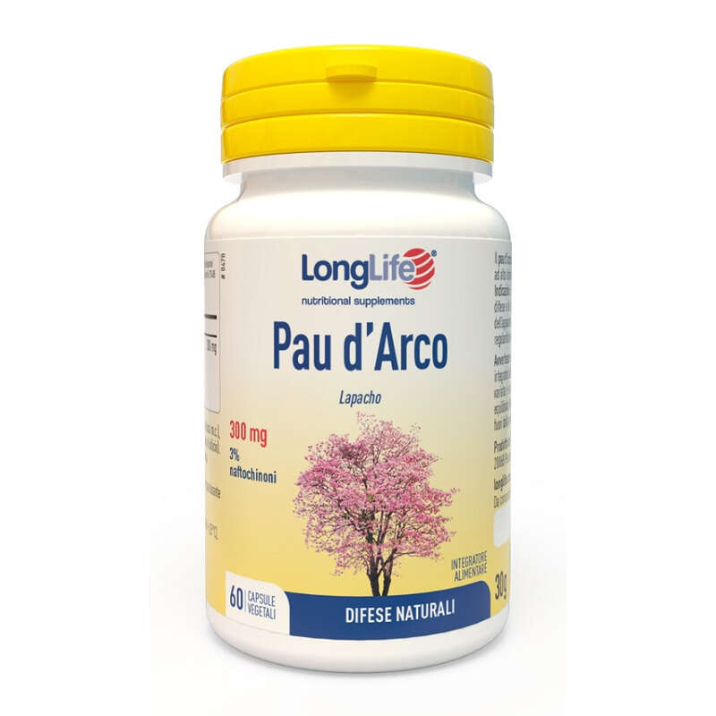 Longlife - Pau d'arco 60 capsule vegetali