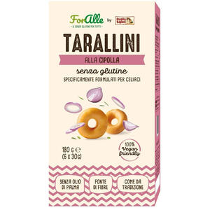Foralle - Tarallini alla cipolla 6 bustine x 30 g