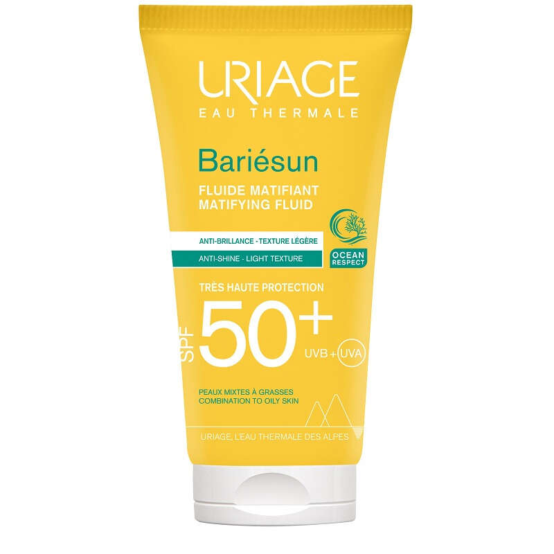 Uriage - Eau thermale bariesun spf50+ mat fluido 50 ml