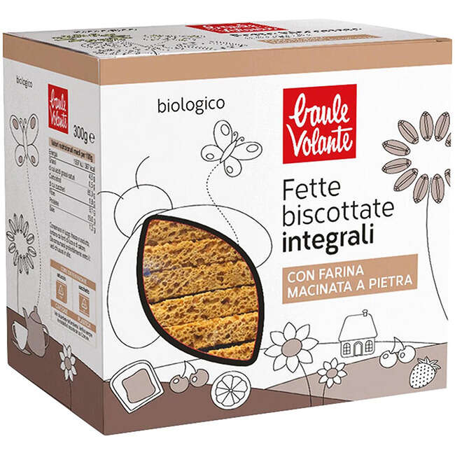 Baule volante - Fette biscottate integrali