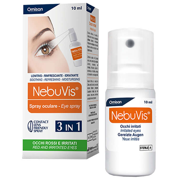 Nebuvis - Occhi irritati spray 10 ml 1 pezzo