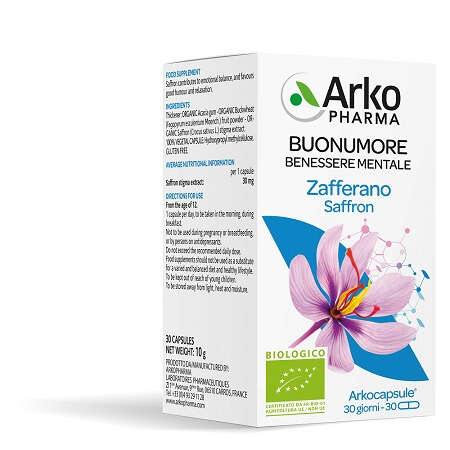 Arkofarm - Arkocps zafferano bio 30 capsule