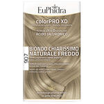 Colorpro xd 907 biondo chiaro mogano naturale f colore + attivante + balsamo + cuffia + guanti