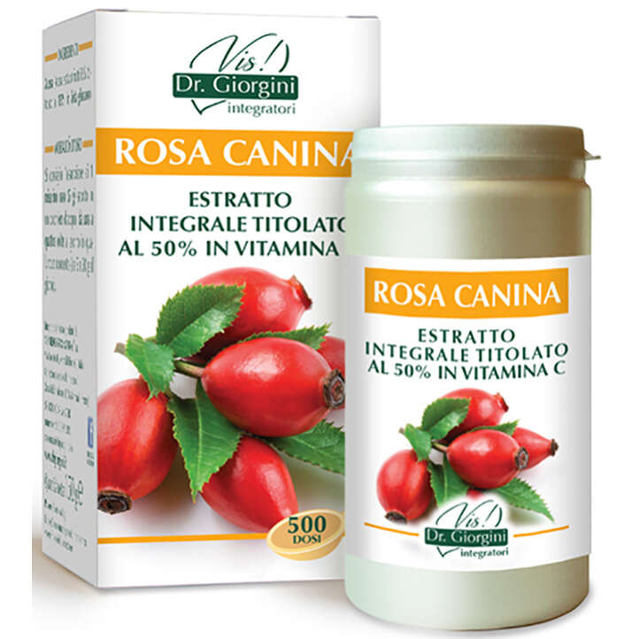 Giorgini - Rosa canina estratto integrale titolato polvere 100 g