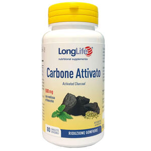 Longlife - Carbone attivato 80 tavolette divisibili