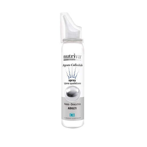 Nutriva - Argento colloidale naso/orecchie 100 ml