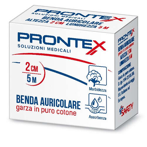 Prontex - Benda auricolare 2 cm
