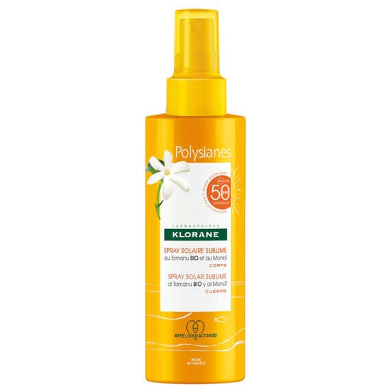Klorane - Spray solare sublime SPF 50 corpo 200 ml