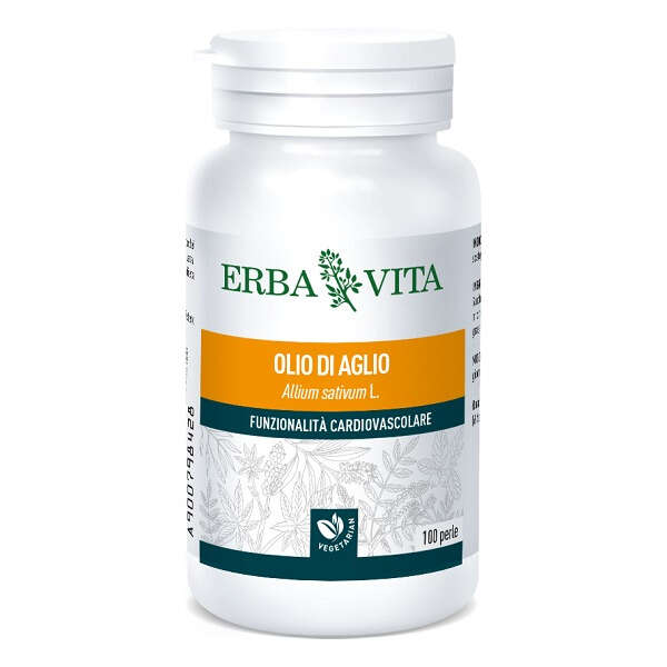 Erba vita - Olio aglio 100 perle
