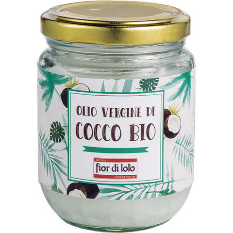 Fior di loto - Olio vergine di cocco bio 200 ml