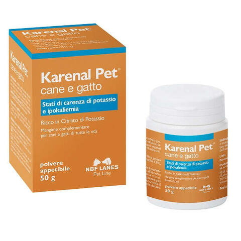 N.b.f. lanes - Karenal pet polvere flacone 50 g