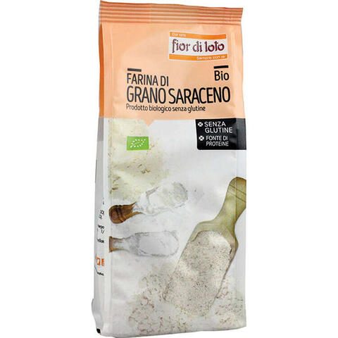 Fior di loto - Farina grano saraceno senza glutine bio 375 g
