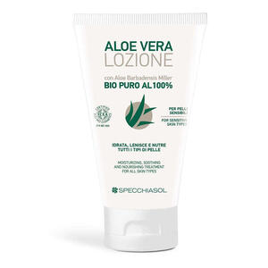 Specchiasol - Aloe vera lozione bio puro 100% 150 ml