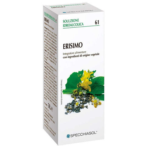 Specchiasol - Erisimo 61 soluzione idroalcolica 50 ml
