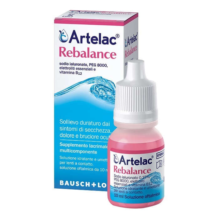 Artelac - Rebalance gocce oculari multidose senza conservanti 10 ml
