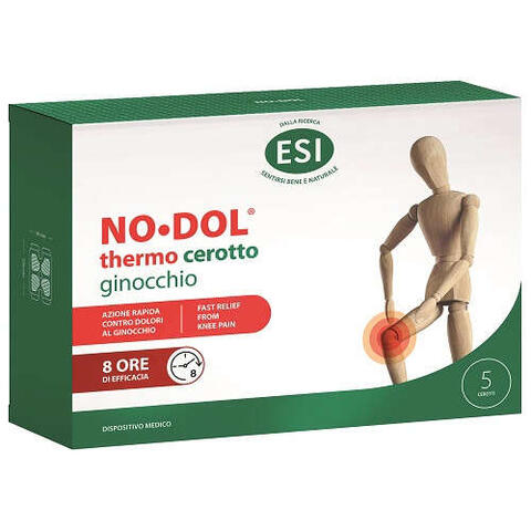 Esi - No dol thermo cerotto ginocchio 5 pezzi