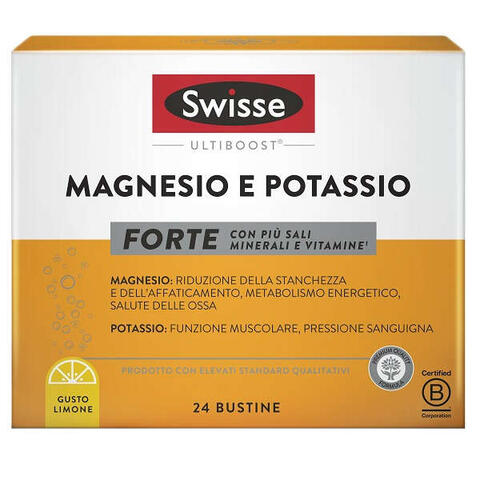 Swisse - Magnesio potassio forte 24 bustine