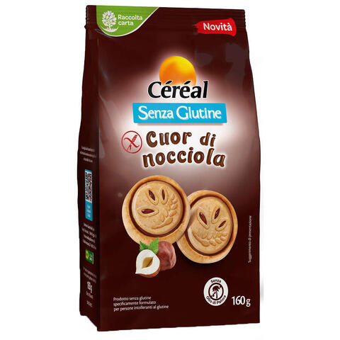 Cereal - Senza glutine cuor di nocciola 160 g