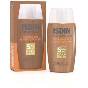 Isdin - Fusion water magic color bronze spf50 50 ml