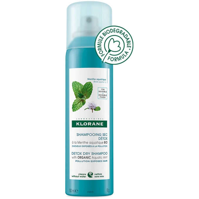 Klorane - Shampoo secco menta 150 ml