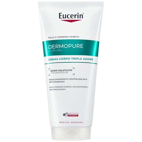 Eucerin - Dermopure clinical crema corpo tripla azione 200 ml