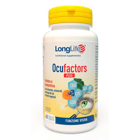 Longlife - Ocufactors plus 60 tavolette rivestite