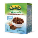 Farabella - Gluten free la granola d'avena con cacao e fave di cacao senza zuccheri senza lattosio 200 g