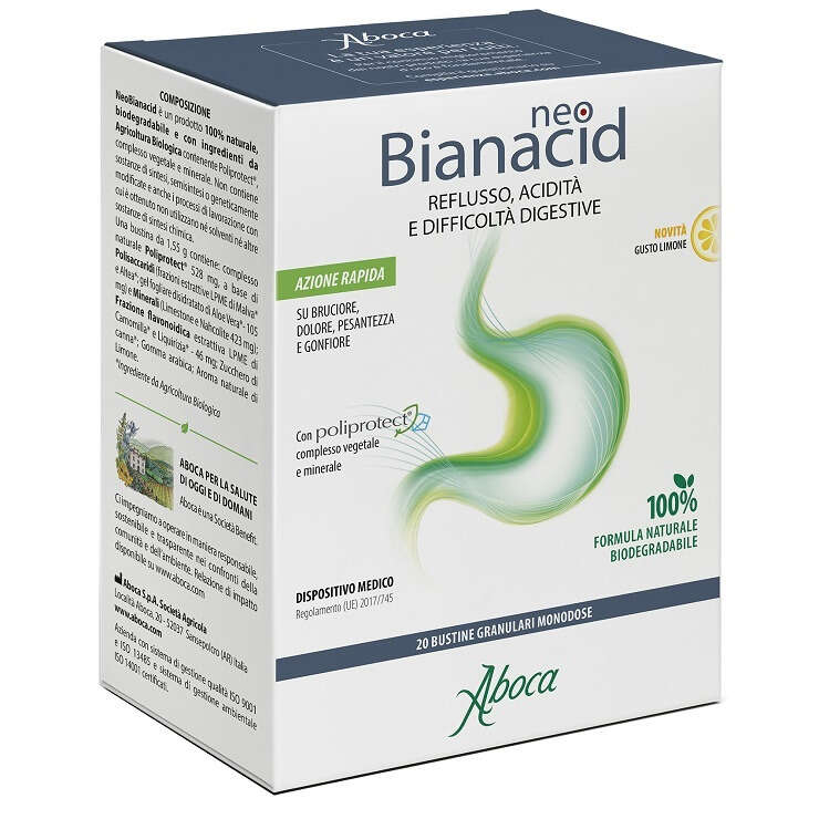 Aboca - Neobianacid 20 bustine limone