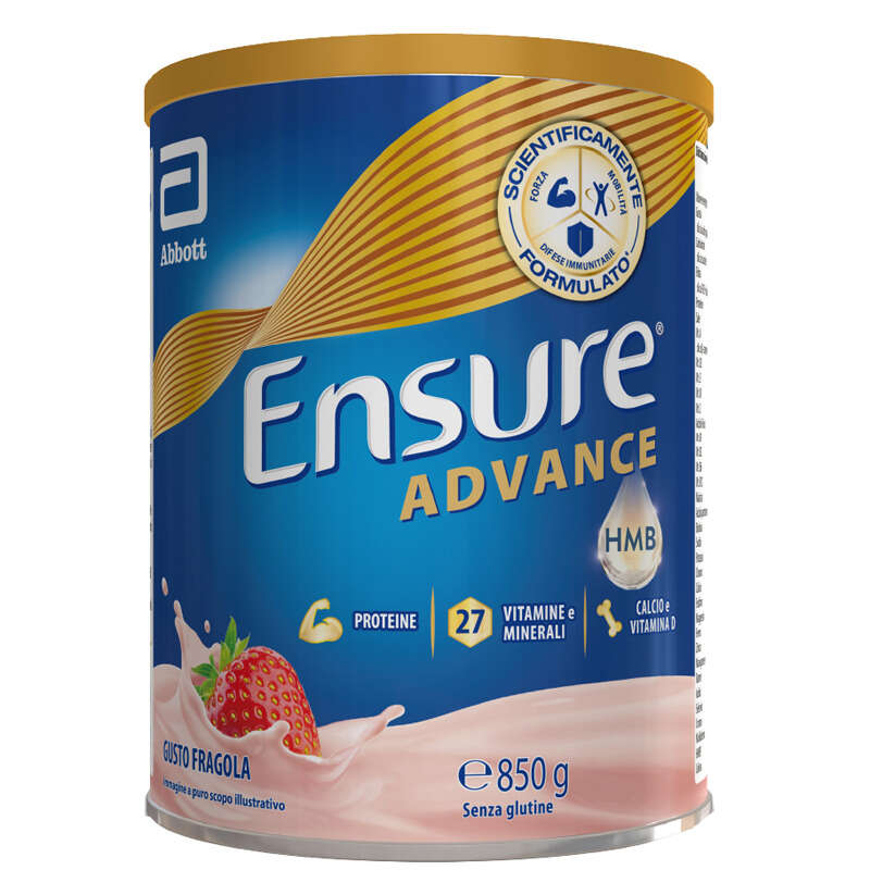 Ensure - Advance fragola 850 g