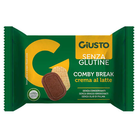 Giusto - Senza glutine comby break crema latte 26 g