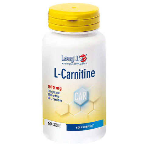 Longlife - L-carnitine 60 capsule di gelatina da 960 mg