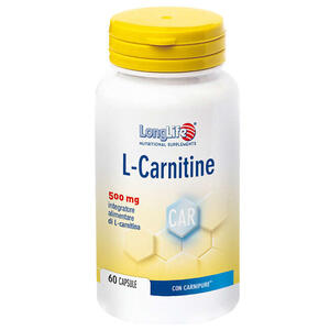 Longlife - L-carnitine 60 capsule di gelatina da 960 mg